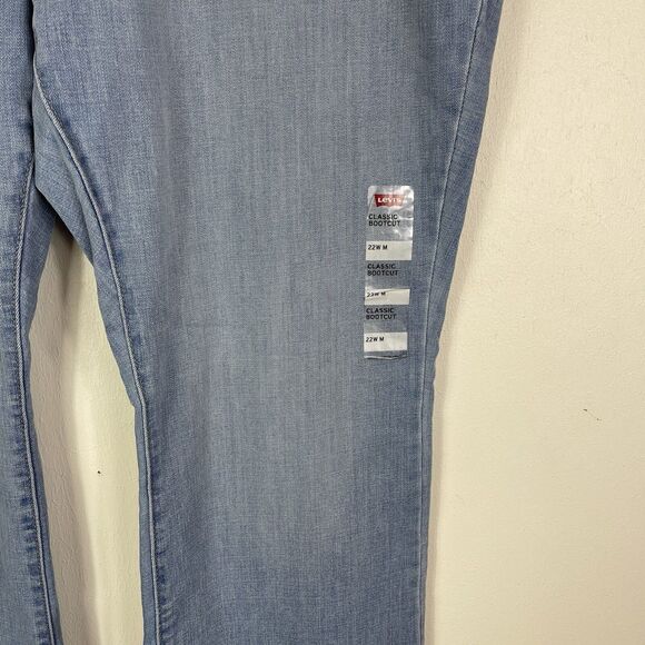 Levi's Womens Classic Bootcut Hypersoft Sculpt Stretch Jeans Size 22W Western - Picture 4 of 9